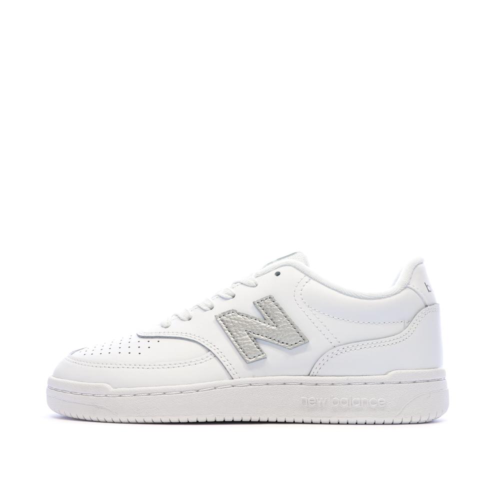 New Balance W080 Unisex White Trainers affordable