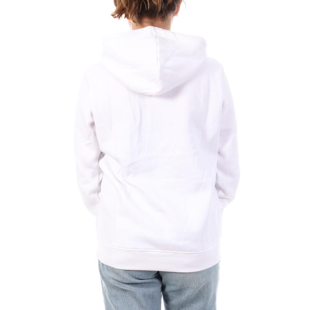 Sudadera blanca con capucha Von Dutch Uni Print para mujer ver 2