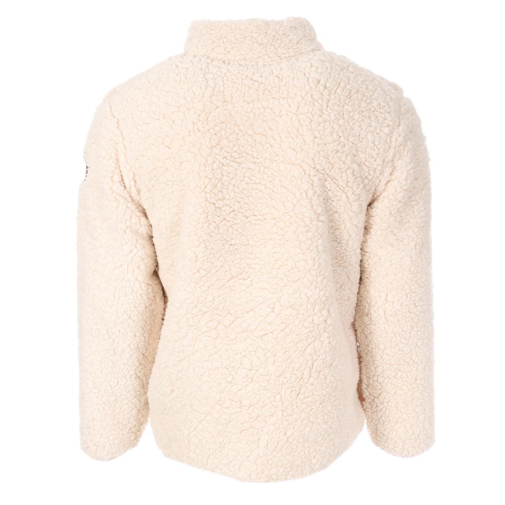 Sherpa-Jacke Ecru Mann Paname Brothers Full Zip Ansicht 2
