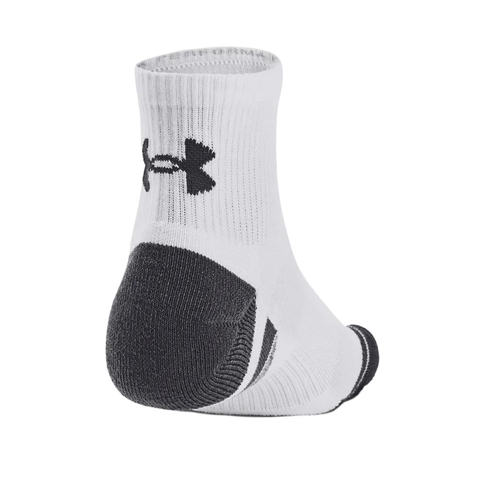 3 Paar weiße Herrensocken von Under Armour Performance Tech Ansicht 2