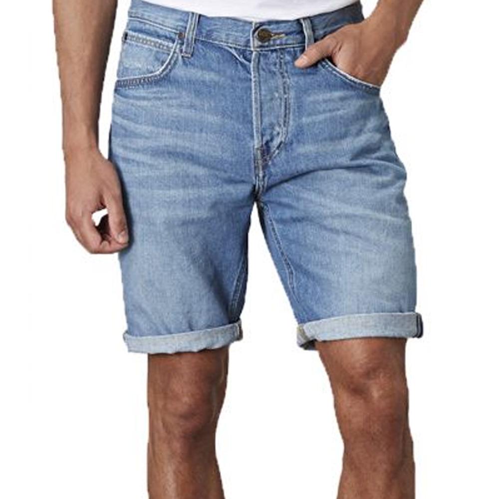 Pantalones cortos vaqueros azules para hombre Lee Short Light barato