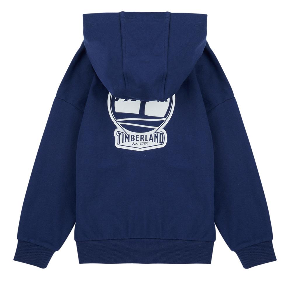 Sweat Zippé Marine Garçon Timberland T60451 vue 2