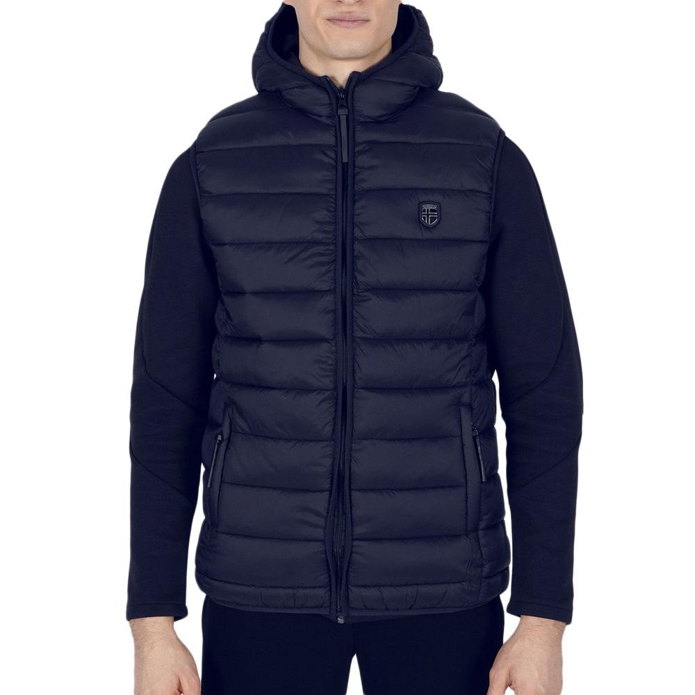 Geographical Norway Vamigotal Abrigo sin mangas para hombre Azul marino barato