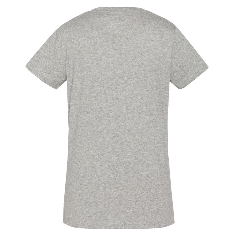 Graues Damen-T-Shirt von Schott TSBRODEDW Ansicht 2