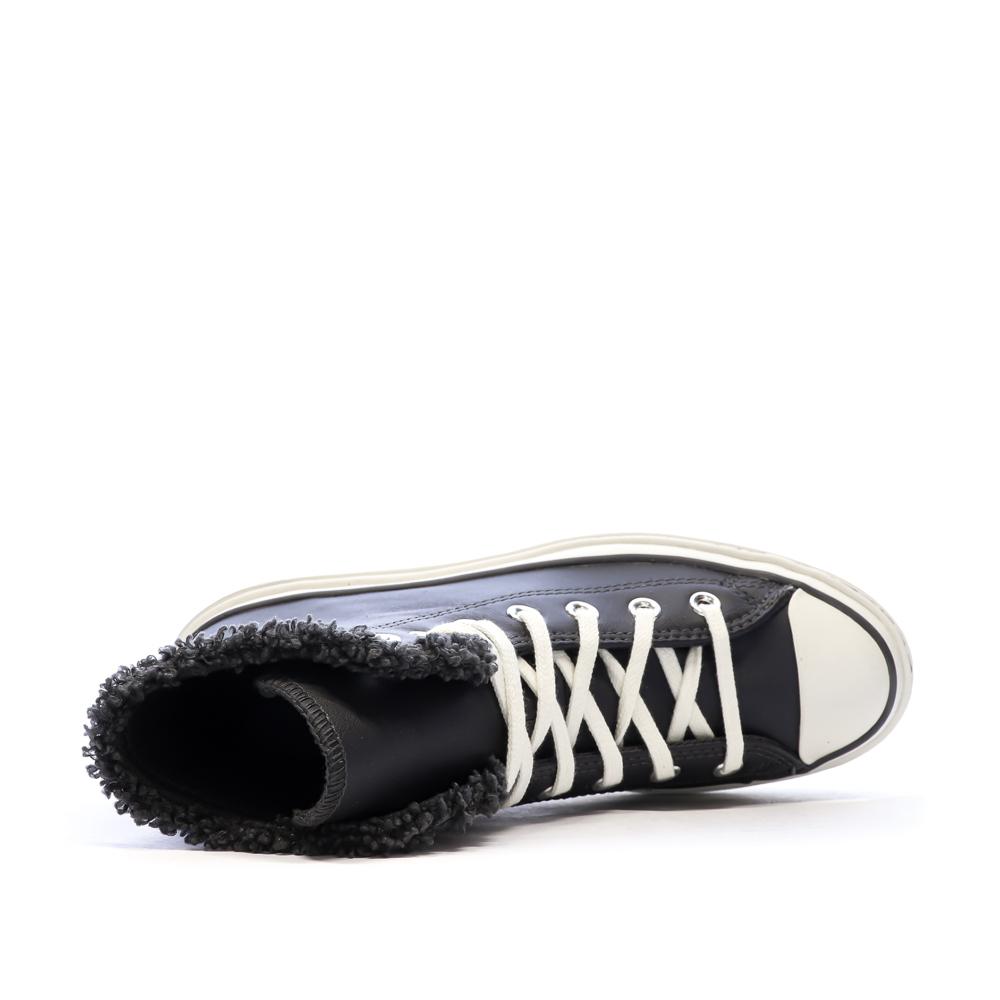 Schwarze Sneakers Frau Converse Chuck Taylor All Star Lugged Ansicht 4