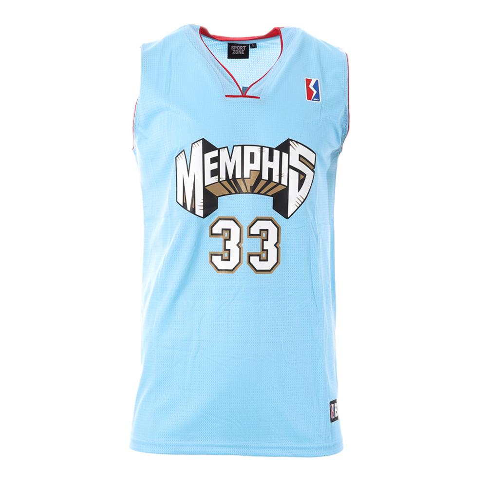 Memphis Trikot Blau Herren Sport Zone Tank günstig