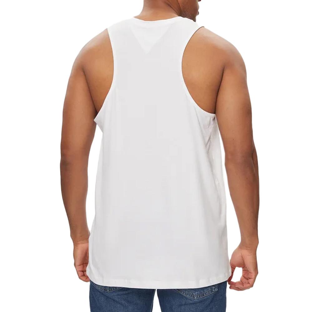 Tommy Hilfiger Flag Tank, White, Men's Photo of the Espace des Marques %store% store - view of %key%