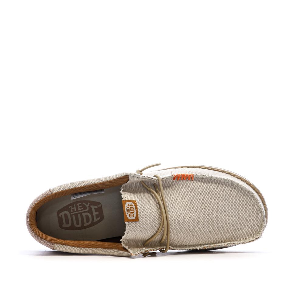 Hey Dude Silver Beige Women’s Shoes Photo of the Espace des Marques %store% store - view of %key%