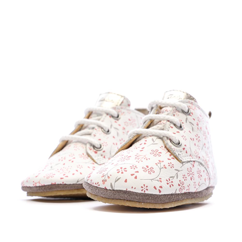 Aster Layas Girls' White Flower Slippers Photo of the Espace des Marques %store% store - view of %key%