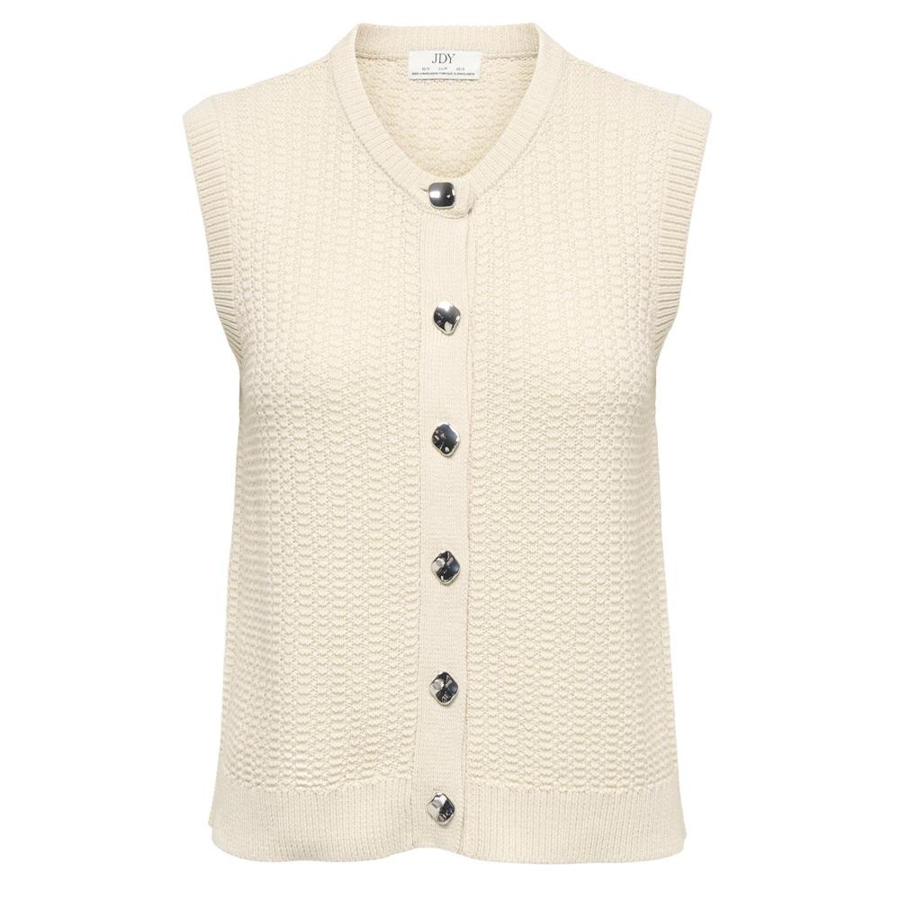 Jersey sin mangas beige para mujer JDY Stella barato