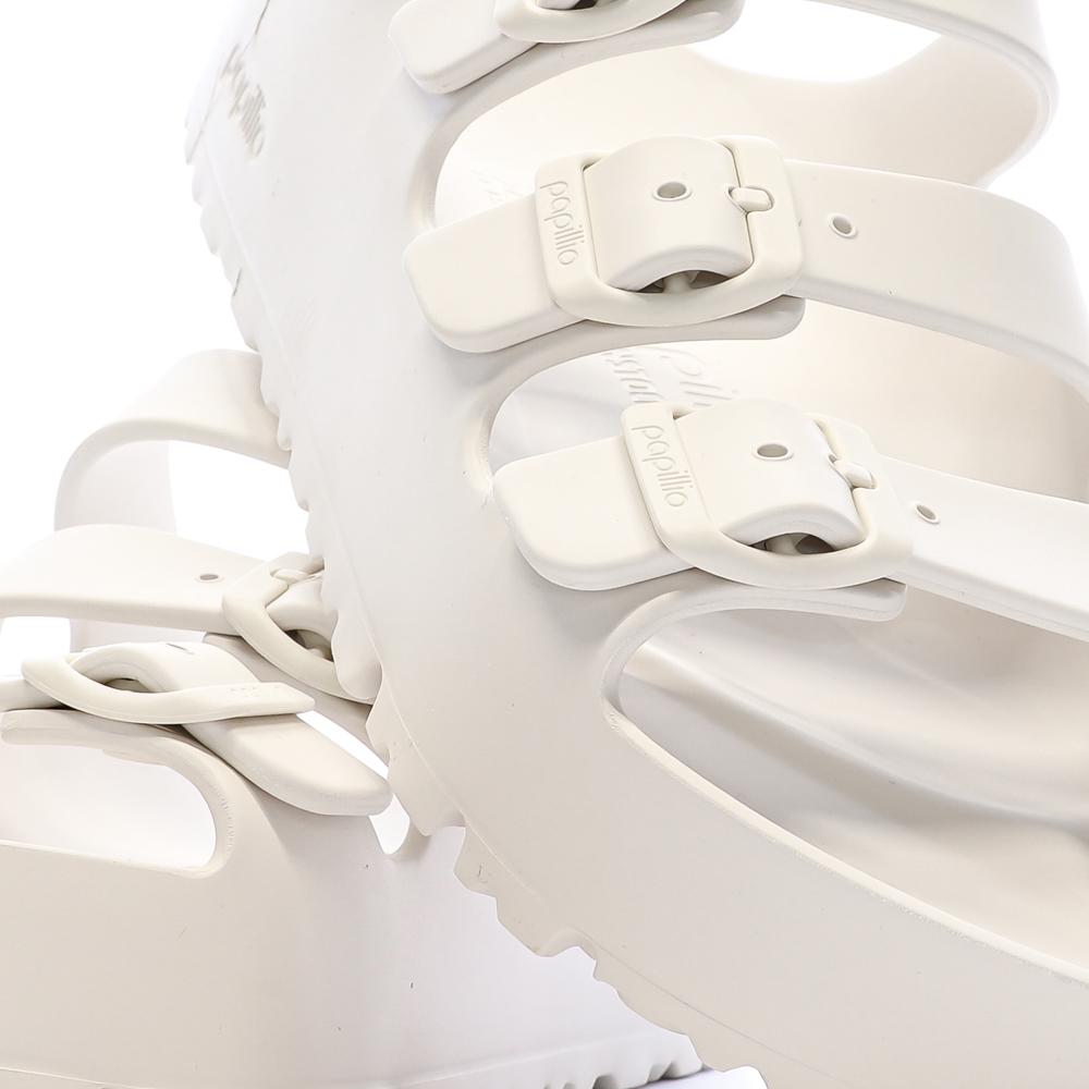 Weiße Sandalen Frau Birkenstock Florida Ansicht 7