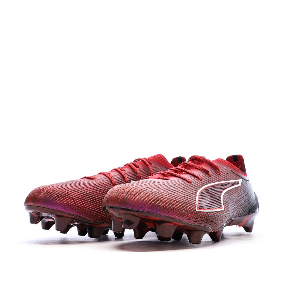Chaussures de football Noires/Rouges Homme Puma Ultra 6 Ultimate vue 6