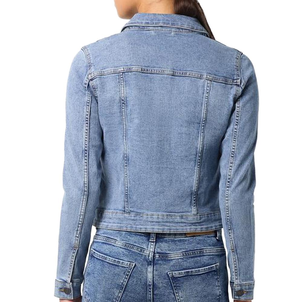 Jeansjacke Blau Damen Noisy May Debra Ansicht 2
