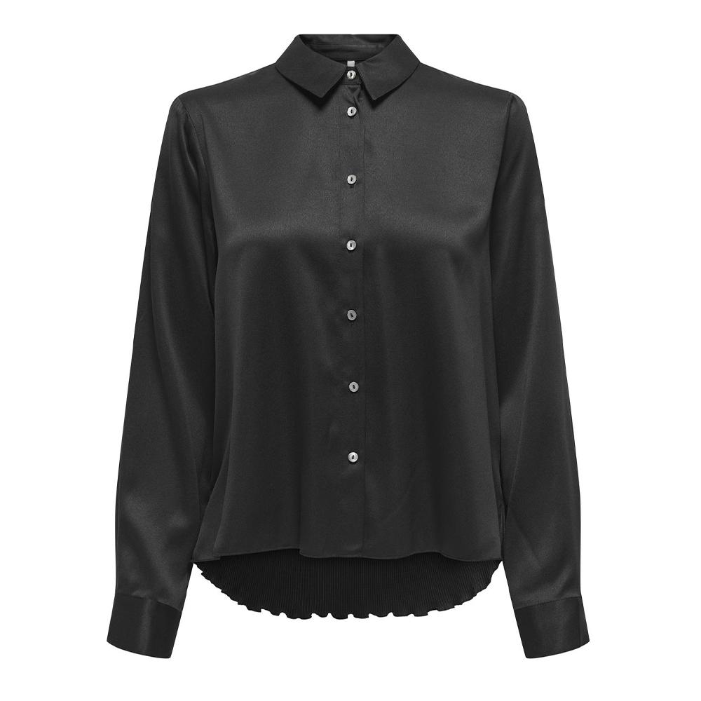 Only Women's Black Pleated Blouse affordable