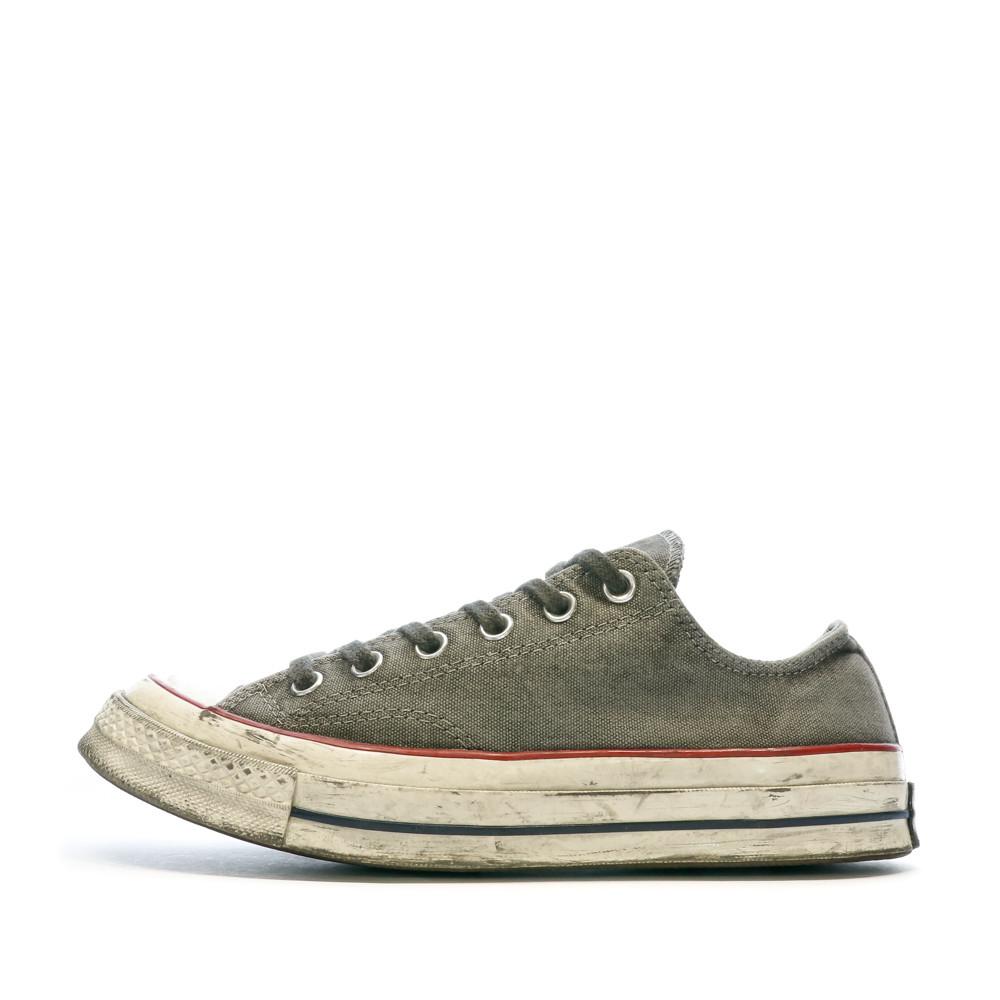 Baskets Grise Homme Converse Chuck 70 Canvas pas cher