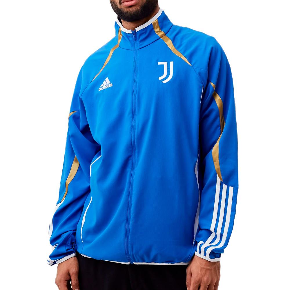 Juventus Men's Blue Track Jacket Adidas 21/22 affordable