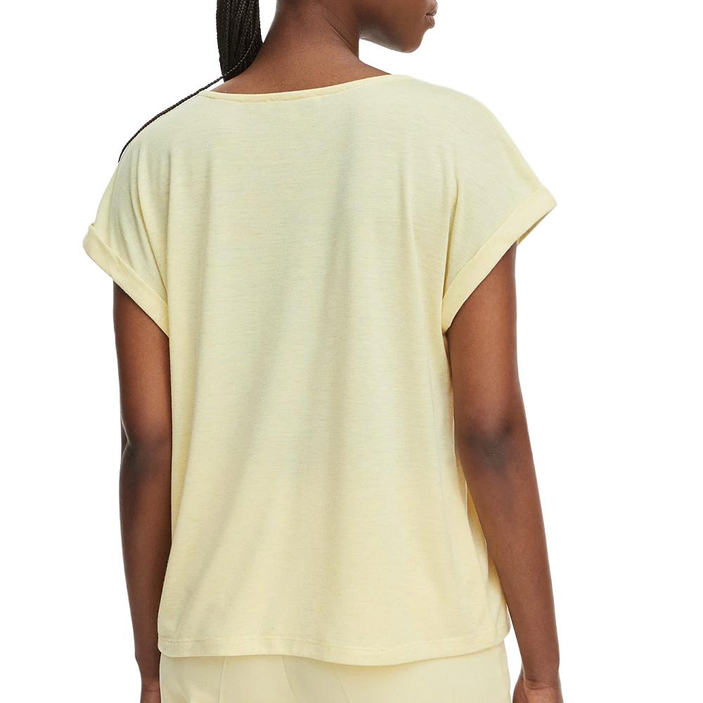 Morgan DIANA Women’s Yellow T-Shirt Photo of the Espace des Marques %store% store - view of %key%