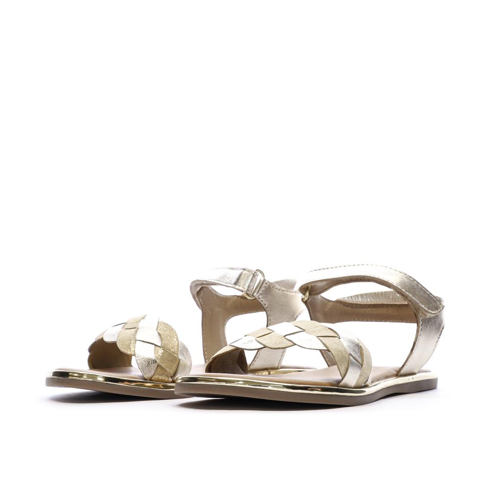 Girl's golden sandals Mod8 Mo Pabla Photo of the Espace des Marques %store% store - view of %key%