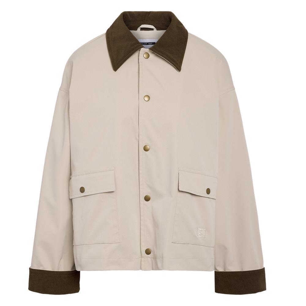 Noisy May Nora Women’s Beige/Brown Jacket Photo of the Espace des Marques %store% store - view of %key%