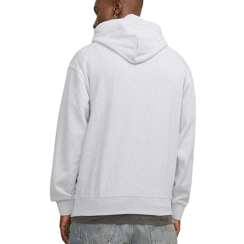 Jack &amp; Jones Charge Sudadera con capucha gris claro para hombre ver 2