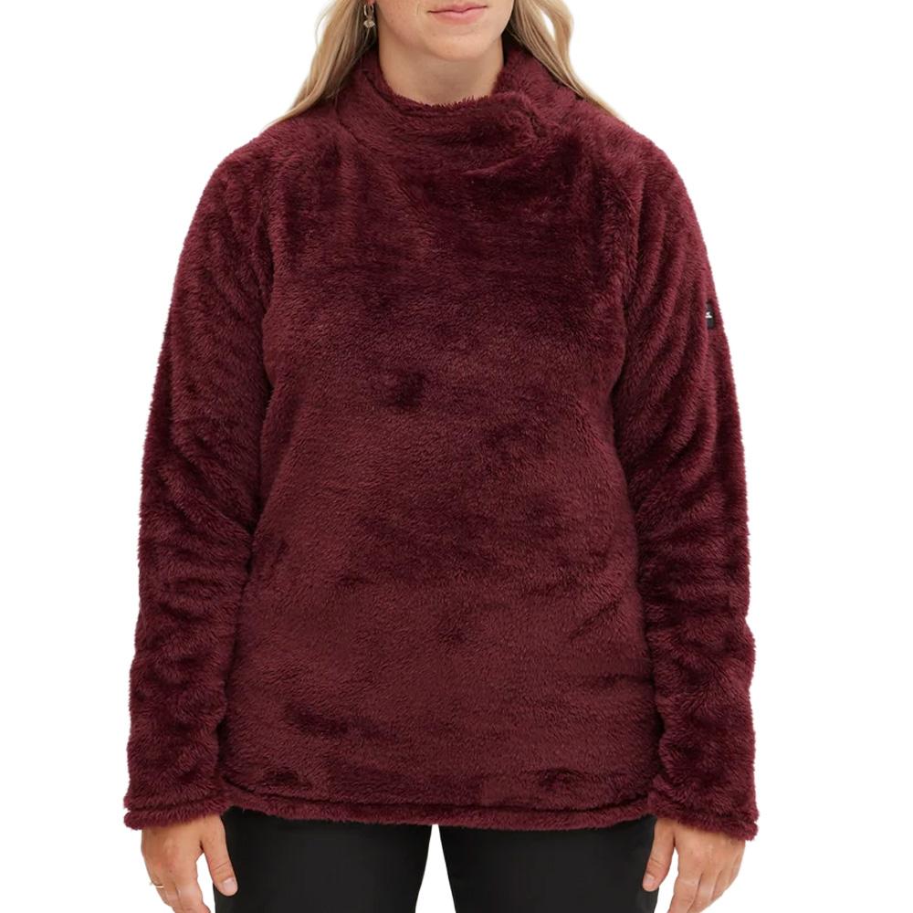 O'Neill Hazel Fleece Sweatshirt für Damen in Bordeaux günstig