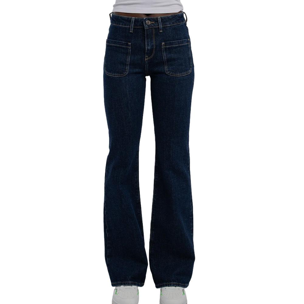 Jean Droit Bleu Femme Teddy Smith Diams pas cher