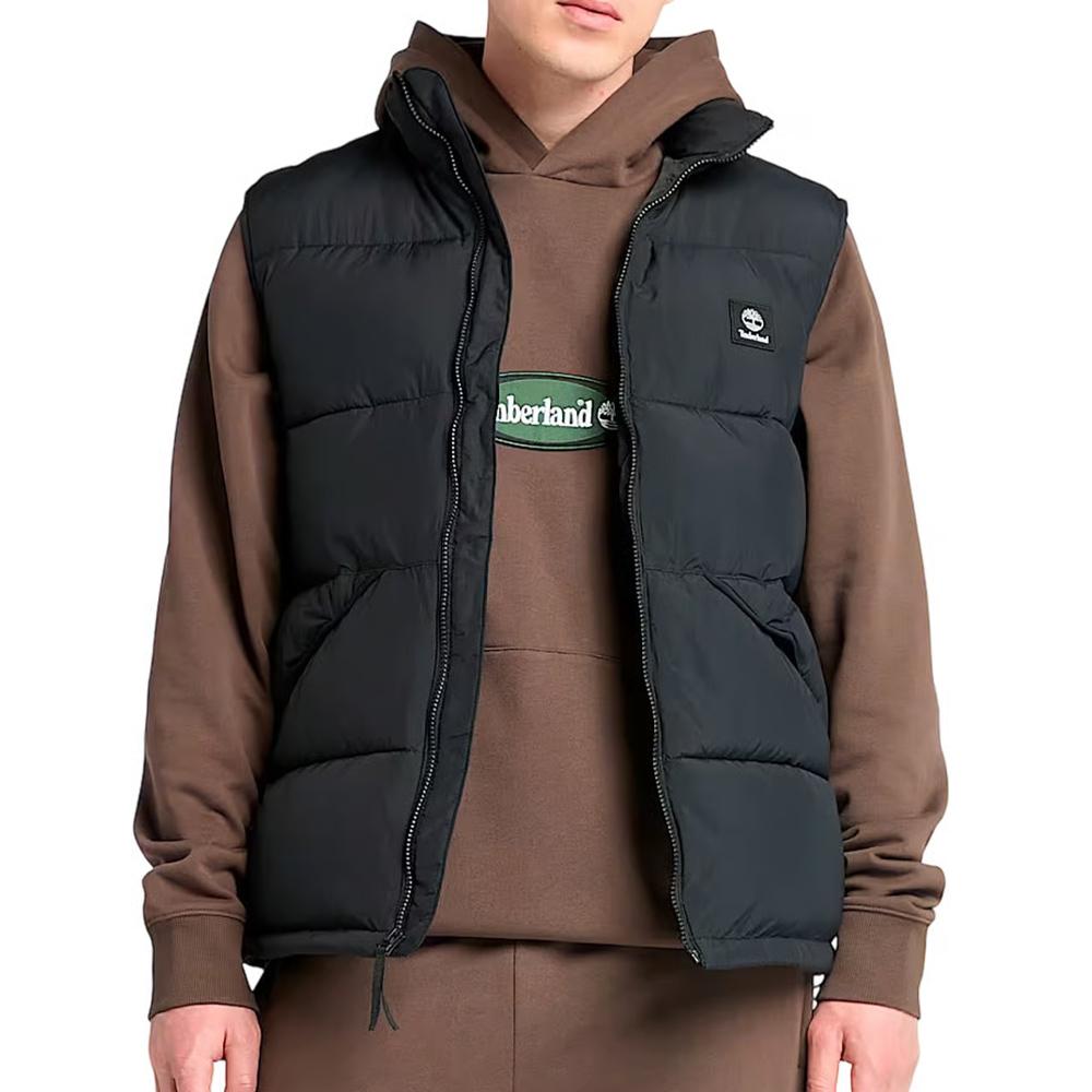 Ärmellose Daunenjacke Schwarz Mann Timberland Synthetic günstig