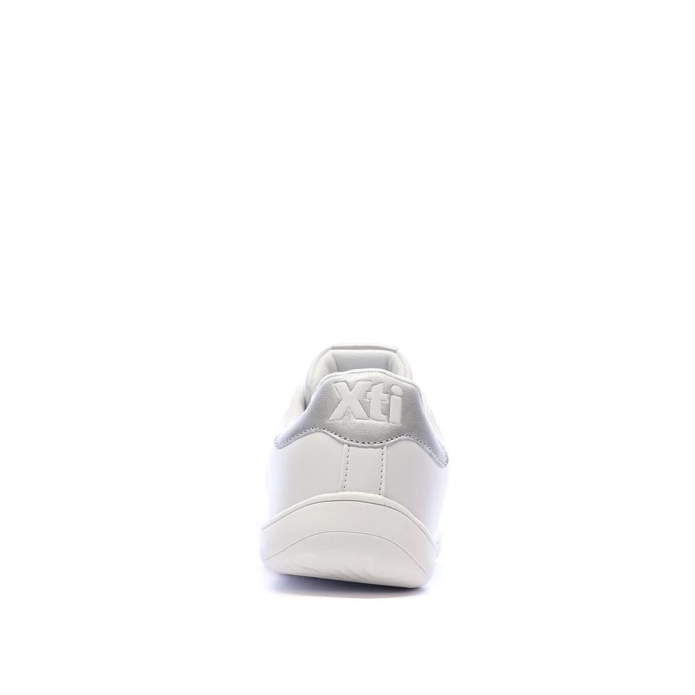 Women’s White/Silver Trainers Xti Plata Photo of the Espace des Marques %store% store - view of %key%