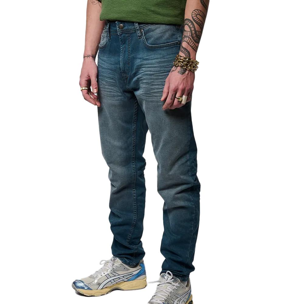 Slim Jeans Mittelblau Herren Kaporal Daxko günstig