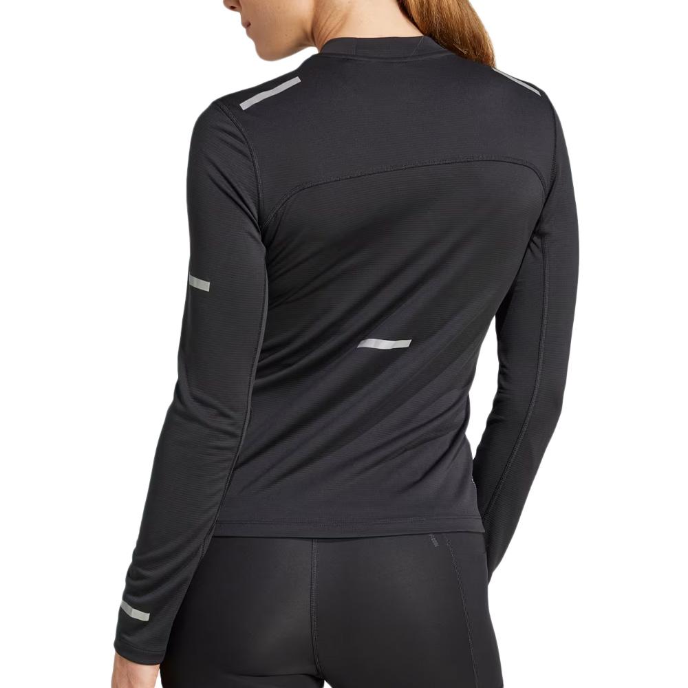 T-Shirt de Running Noir Femme Adidas Ultimate vue 2