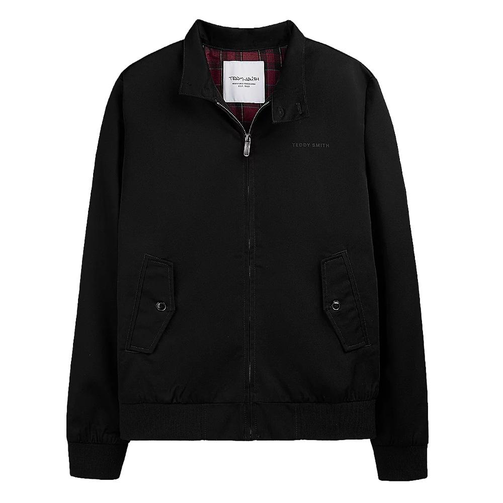 Veste Noire Homme Teddy Smith Sanson 2 pas cher
