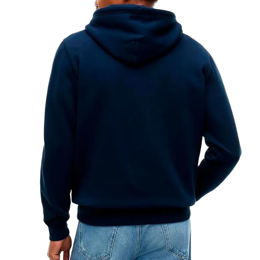 Tommy Hilfiger Herren-Sweatshirt in Marineblau mit Emblem DM0DM Ansicht 2
