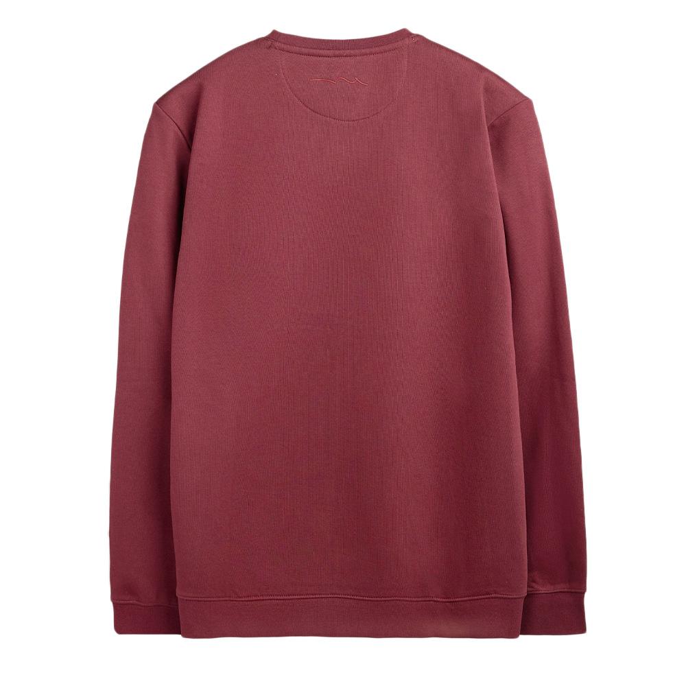 Men's Bordeaux sweatshirtTeddy Smith Nark Photo of the Espace des Marques %store% store - view of %key%
