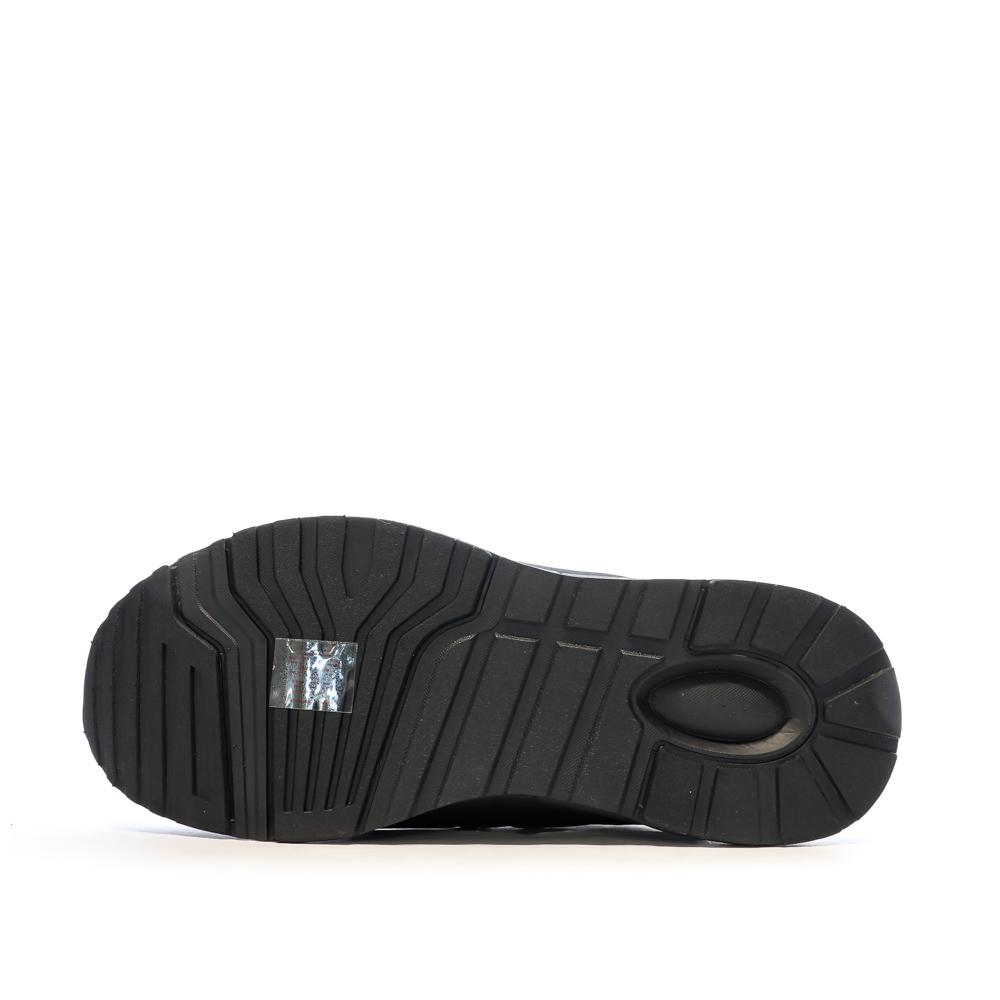 Schwarze/Khaki Jungen Sneakers Kappa San Puerto Lace Ansicht 5