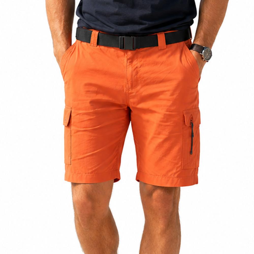 Orangefarbene Cargo-Shorts für Herren von Columbia, Modell „Silver Ridge“ günstig