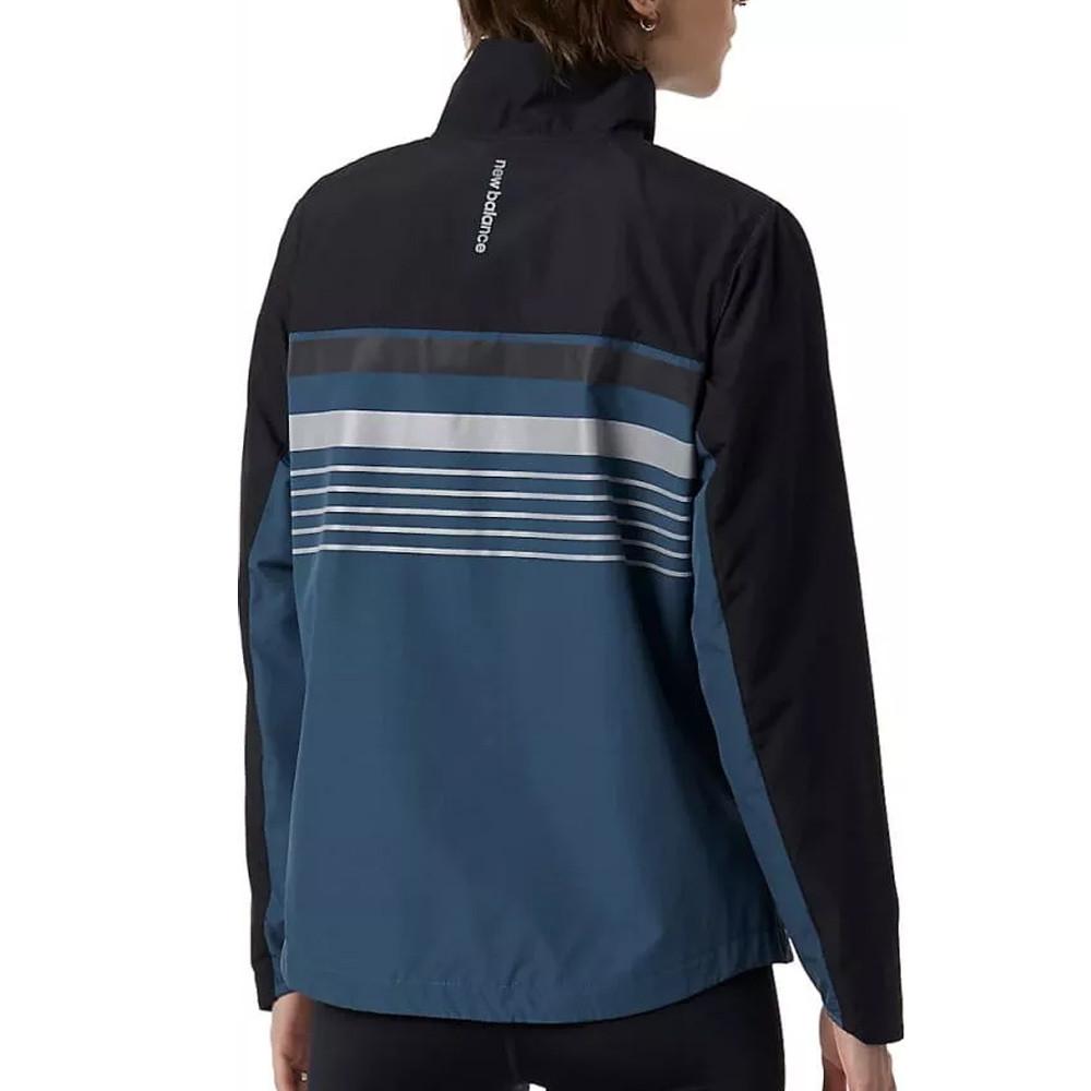 New Balance Accelerate Reflective Women's Black/Navy Jacket Photo of the Espace des Marques %store% store - view of %key%