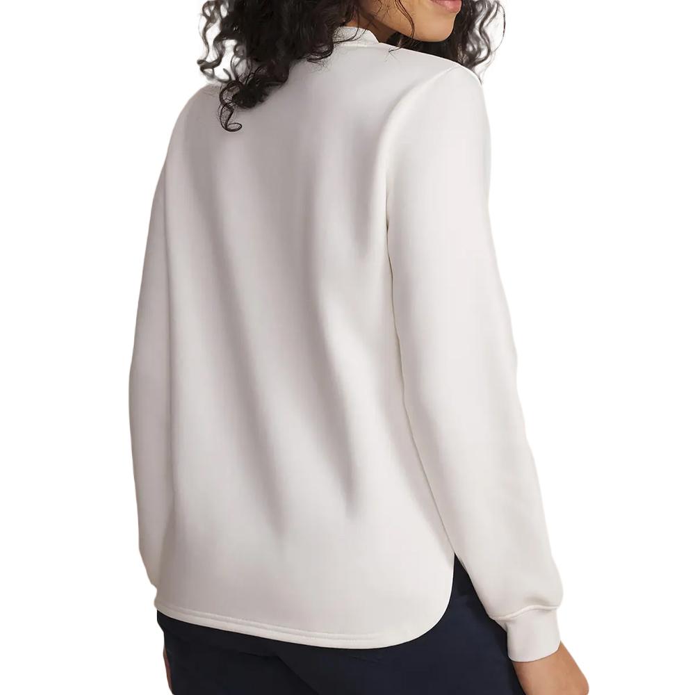 Sudadera blanca de mujer TBS HILDARON ver 2