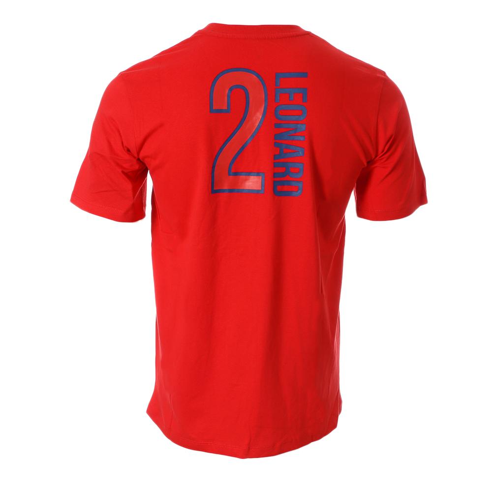 T-Shirt Rot Mann NBA La Clippers C2R Ansicht 2