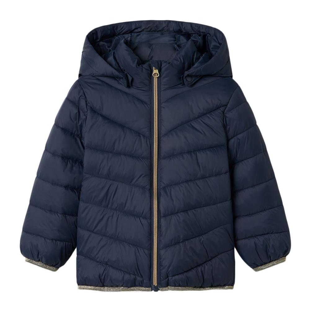 Girl's navy padded jacket Name it Monay MBE affordable