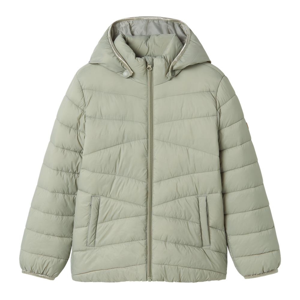Girl's Light Green Coat Name it Marble affordable