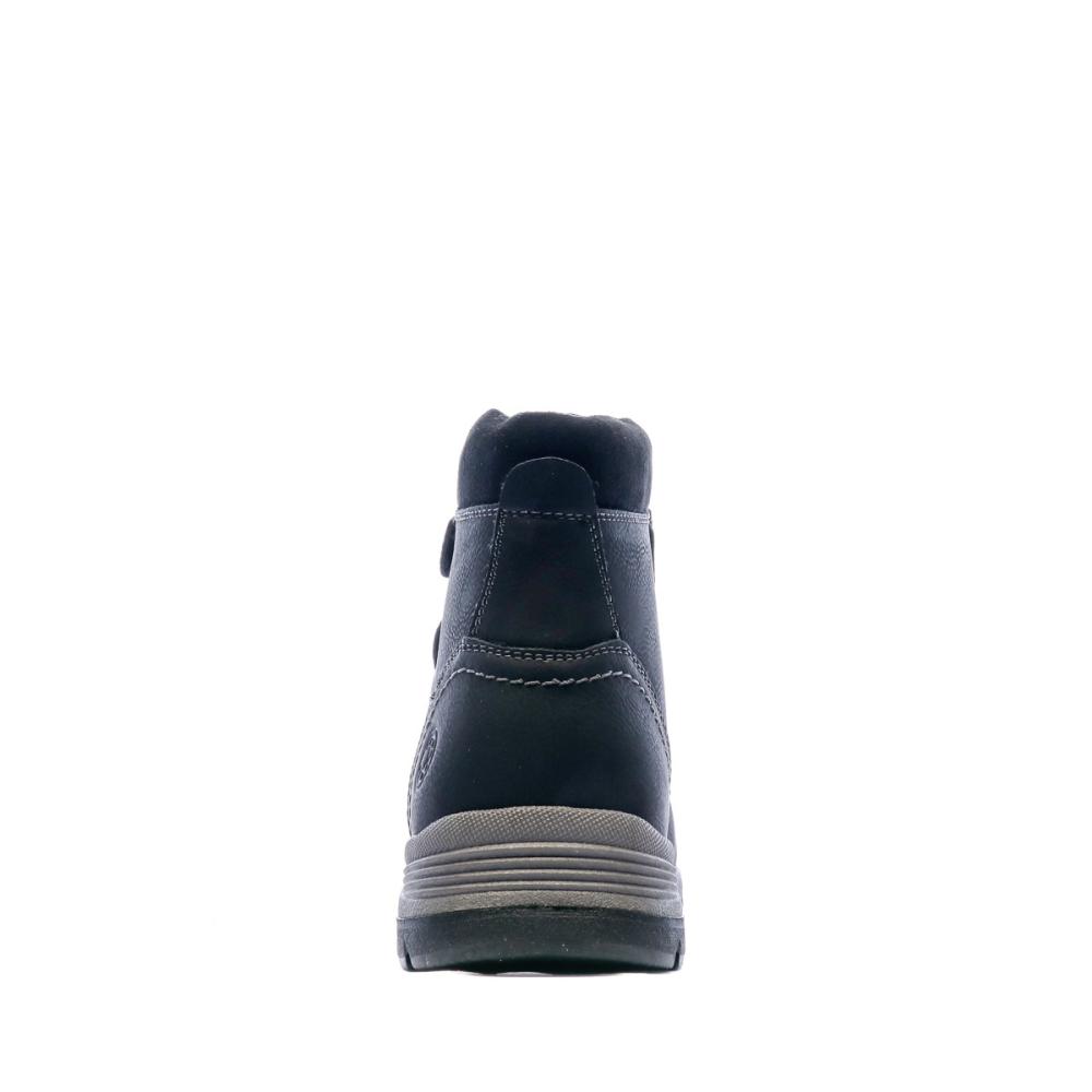Boots Schwarz Mann Relife Jolscryn Ansicht 3