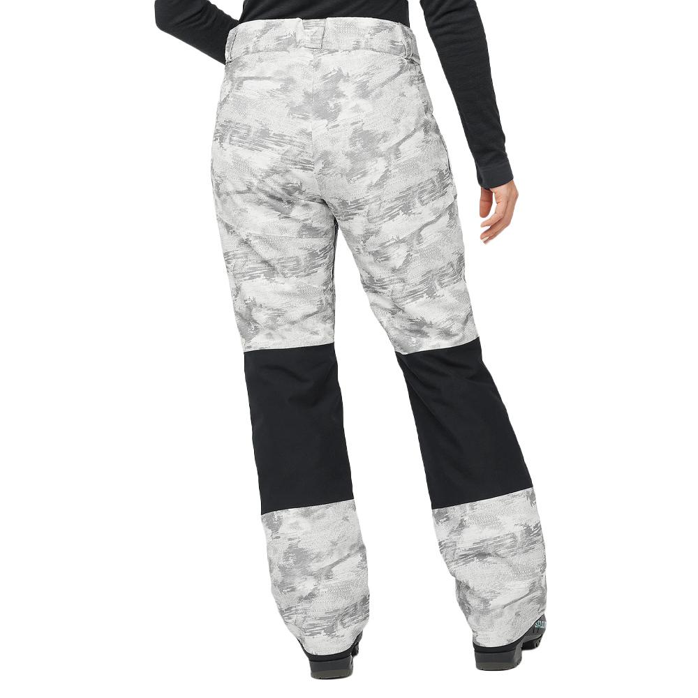 Pantalones de esquí grises/negros para mujer Salomon Bashley ver 2