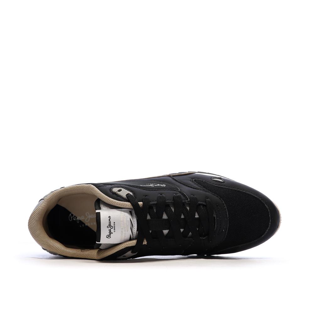 Baskets Noires Homme Pepe jeans Bexley vue 4