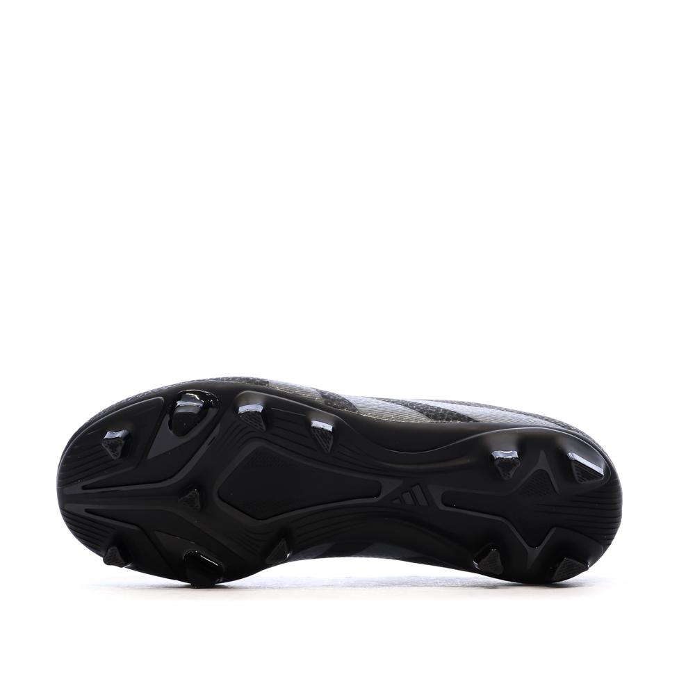 Chaussures de football Noires/Rouges Garçon Adidas Predator vue 5