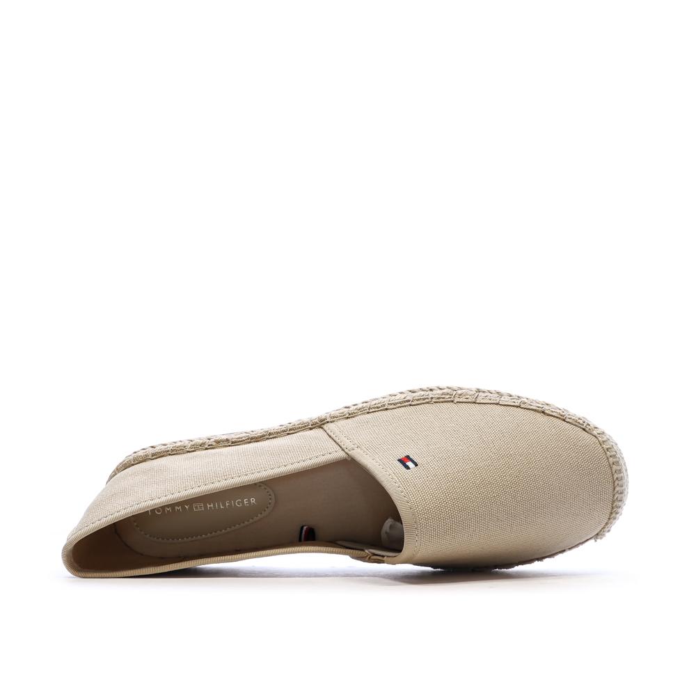 Tommy Hilfiger Flag Canvas Beige Women’s Espadrilles Photo of the Espace des Marques %store% store - view of %key%