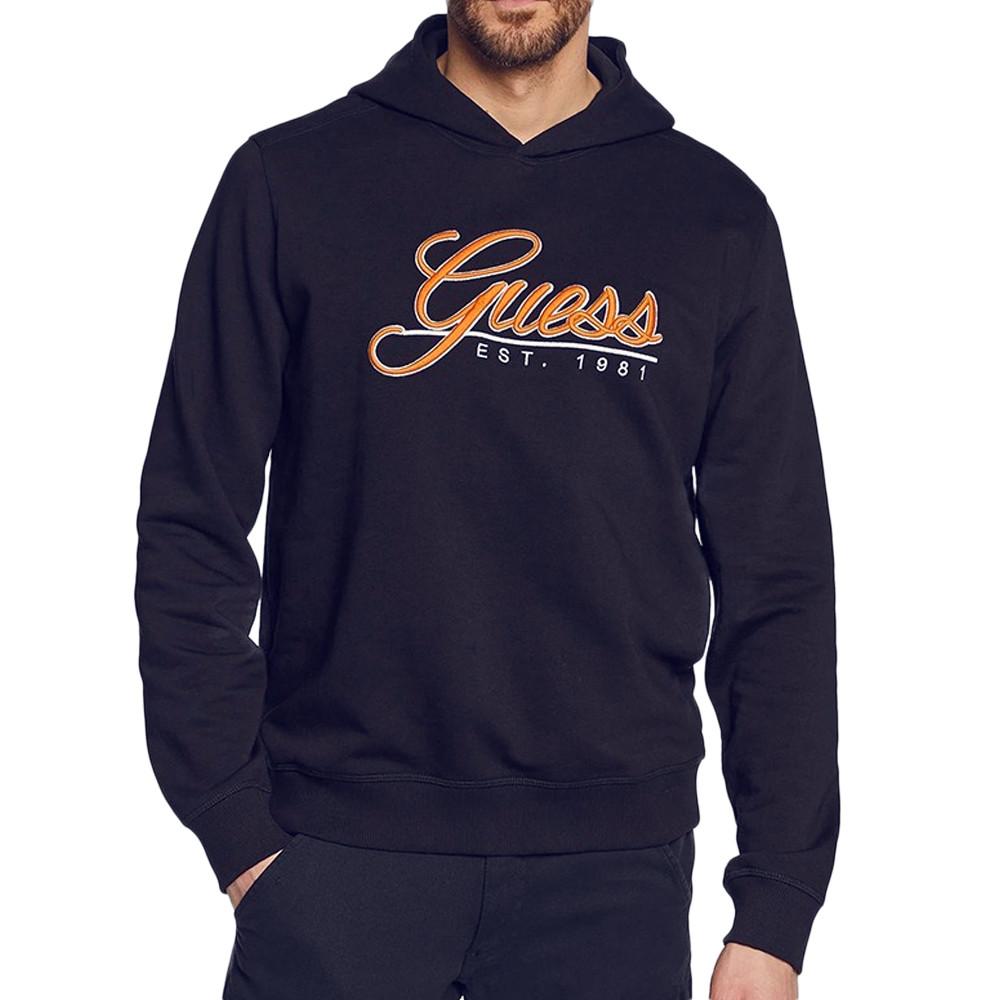 Marine Kapuzenpullover Homme Guess Beau günstig