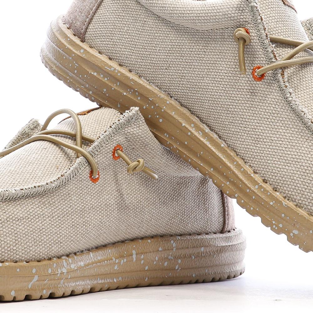 Hey Dude Silver Beige Women’s Shoes Photo of the Espace des Marques %store% store - view of %key%