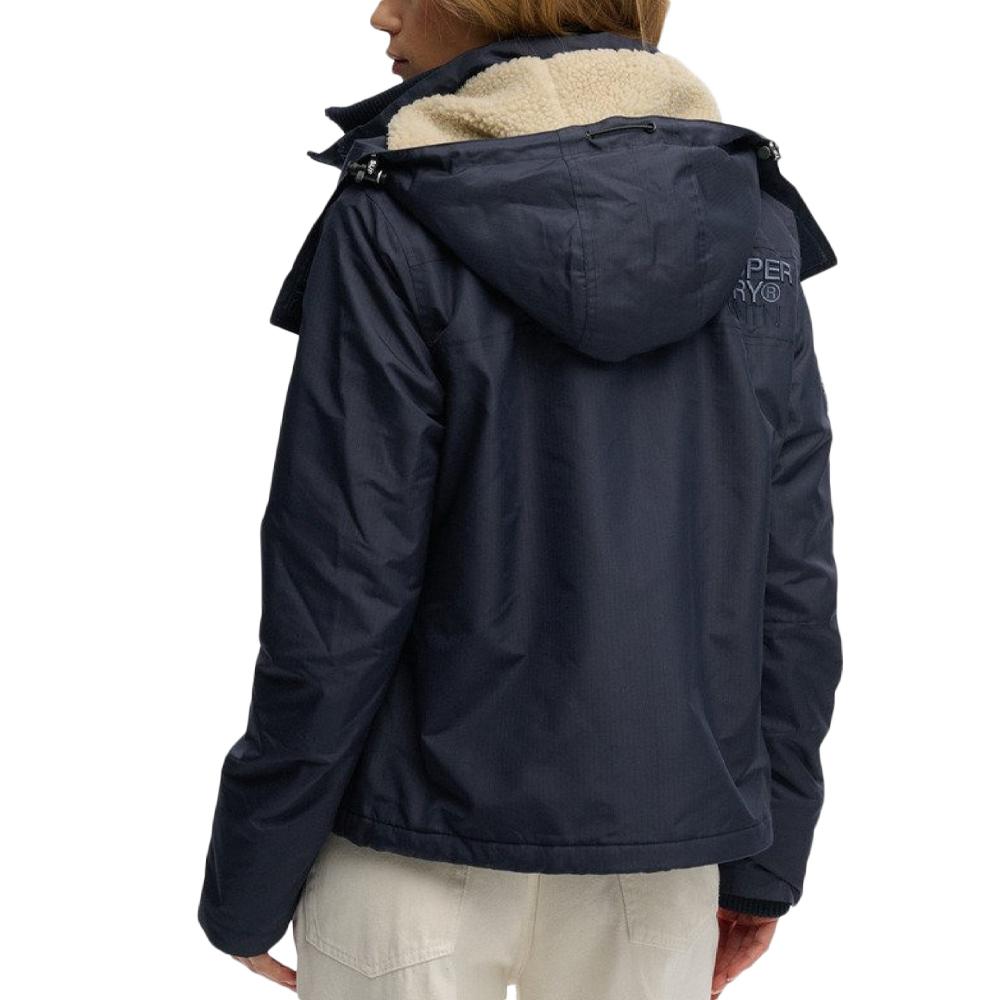 Veste À Capuche Marine Femme Superdry Hooded Arctic vue 2