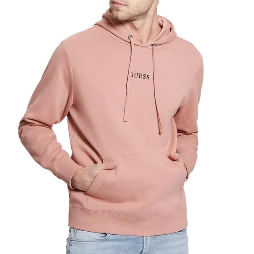 Guess Roy Men's Old Pink Hoodie affordable