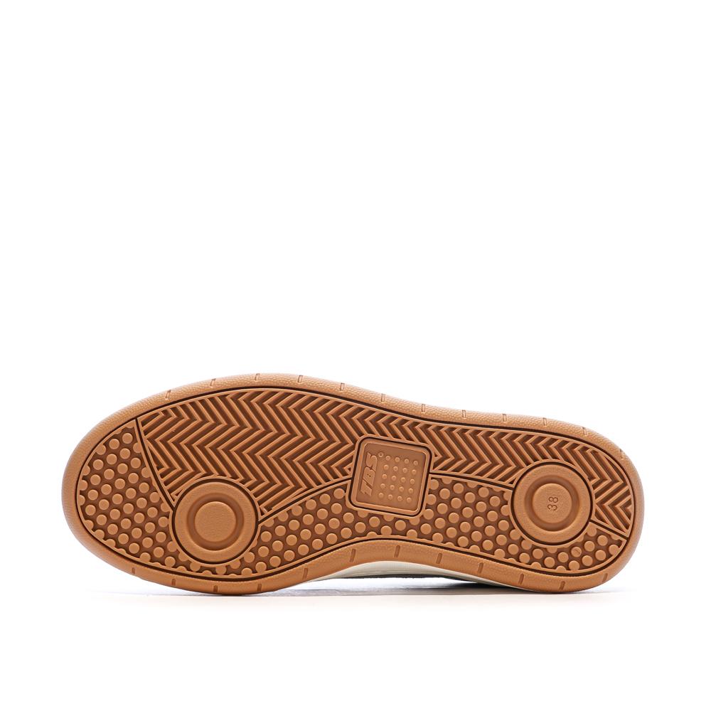 Baskets Kaki Femme TBS Tennis vue 5